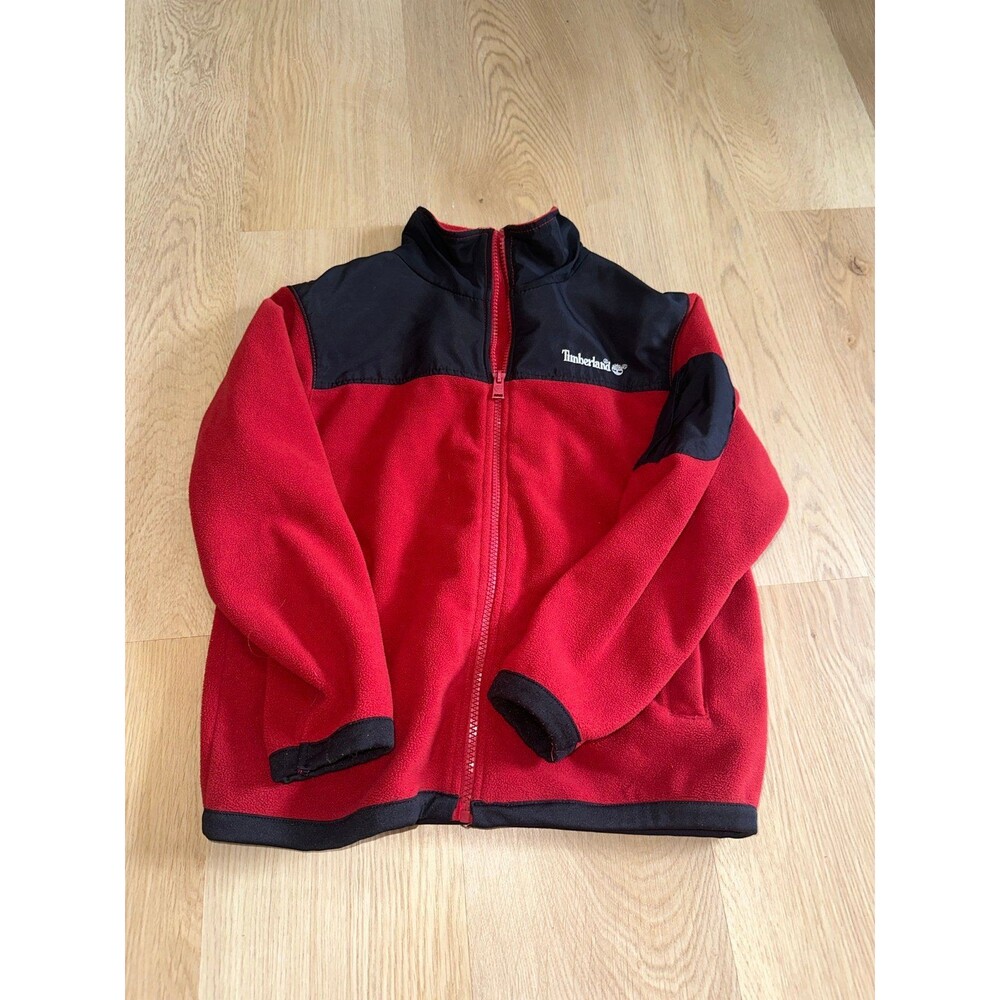 Timberland Kids Red + Black Jacket